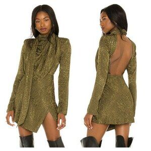 House of Harlow 1960 x REVOLVE Chianni Mini Dress - Olive Green